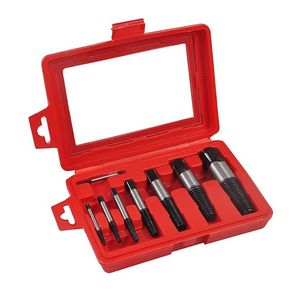 مته قلاویز چپ گرد مدل x8 مجموعه 8 عددی